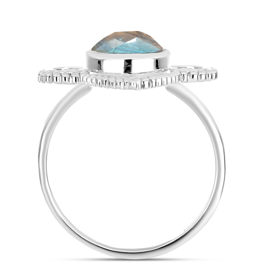 Anillo de Plata con Labradorita 2 