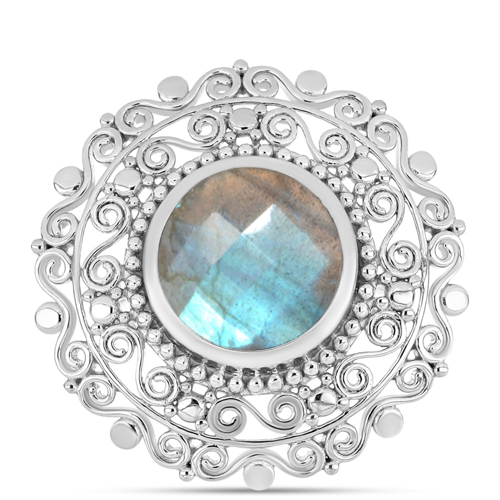 Anillo de Plata con Labradorita 1 