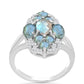 Anillo de Plata con Labradorita