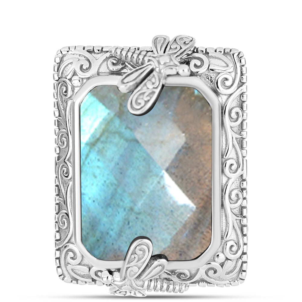 Anillo de Plata con Labradorita 1 