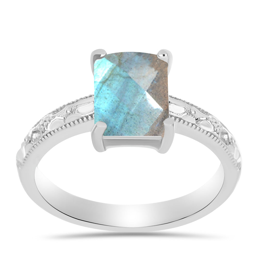 Anillo de Plata con Labradorita 3 