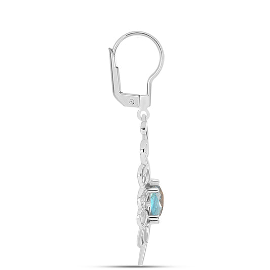 Pendientes de Plata con Labradorita