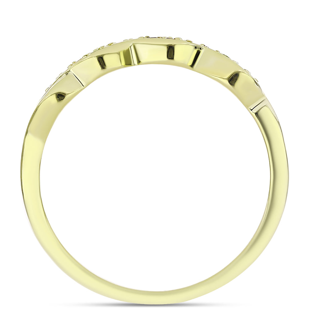 Anillo de Plata Bañada en Oro con Amatista de Marruecos y Citrino de los Montes Urales 3 