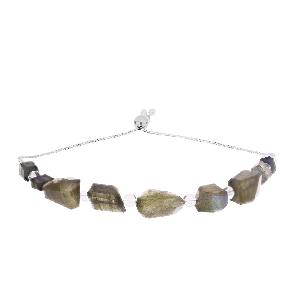 Pulsera de Plata con Labradorita 1 