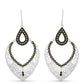 Pendientes de Plata con Marcasita de Austria