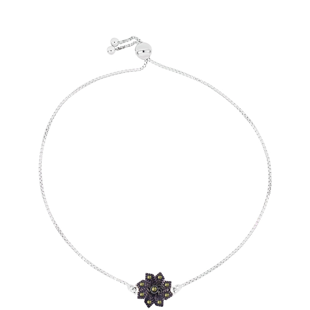 Pulsera de Plata con Marcasita de Austria