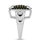 Anillo de Plata con Marcasita de Austria
