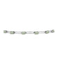Pulsera de Plata con Amatista Verde