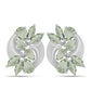 Pendientes de Plata con Amatista Verde