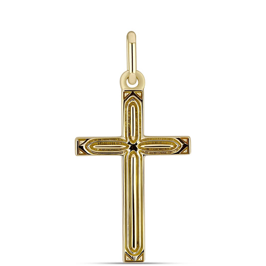 Cruz Colgante de Oro 14K
