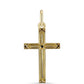 Cruz Colgante de Oro 14K