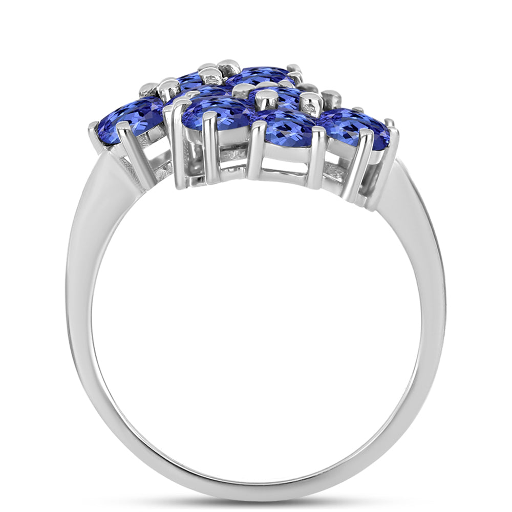 Anillo de Plata con Tanzanita