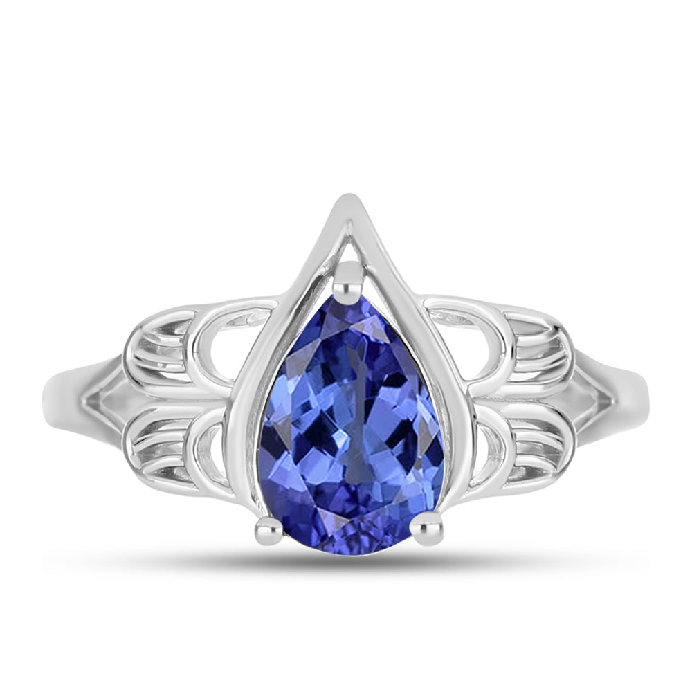 Anillo de Plata con Tanzanita