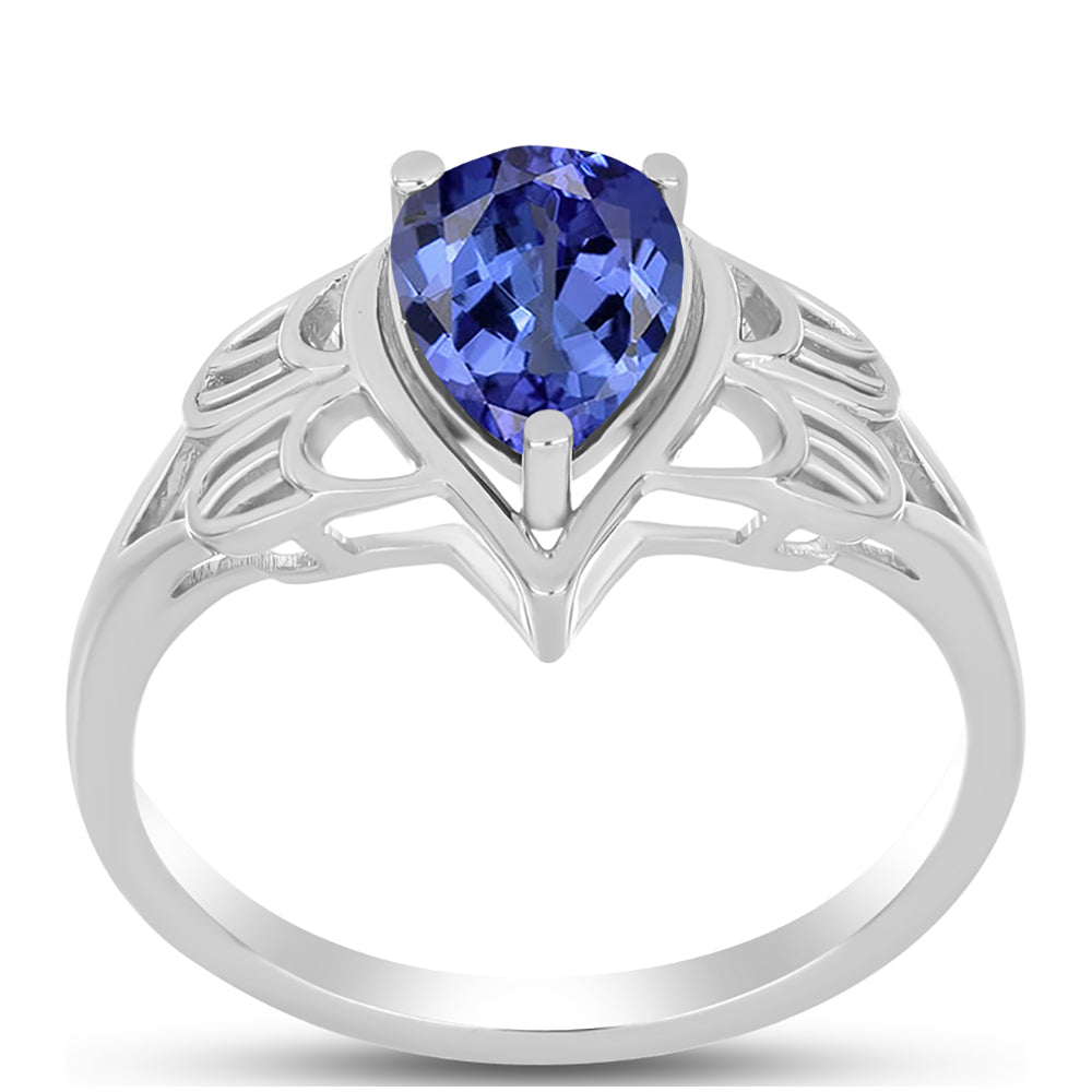 Anillo de Plata con Tanzanita 3 