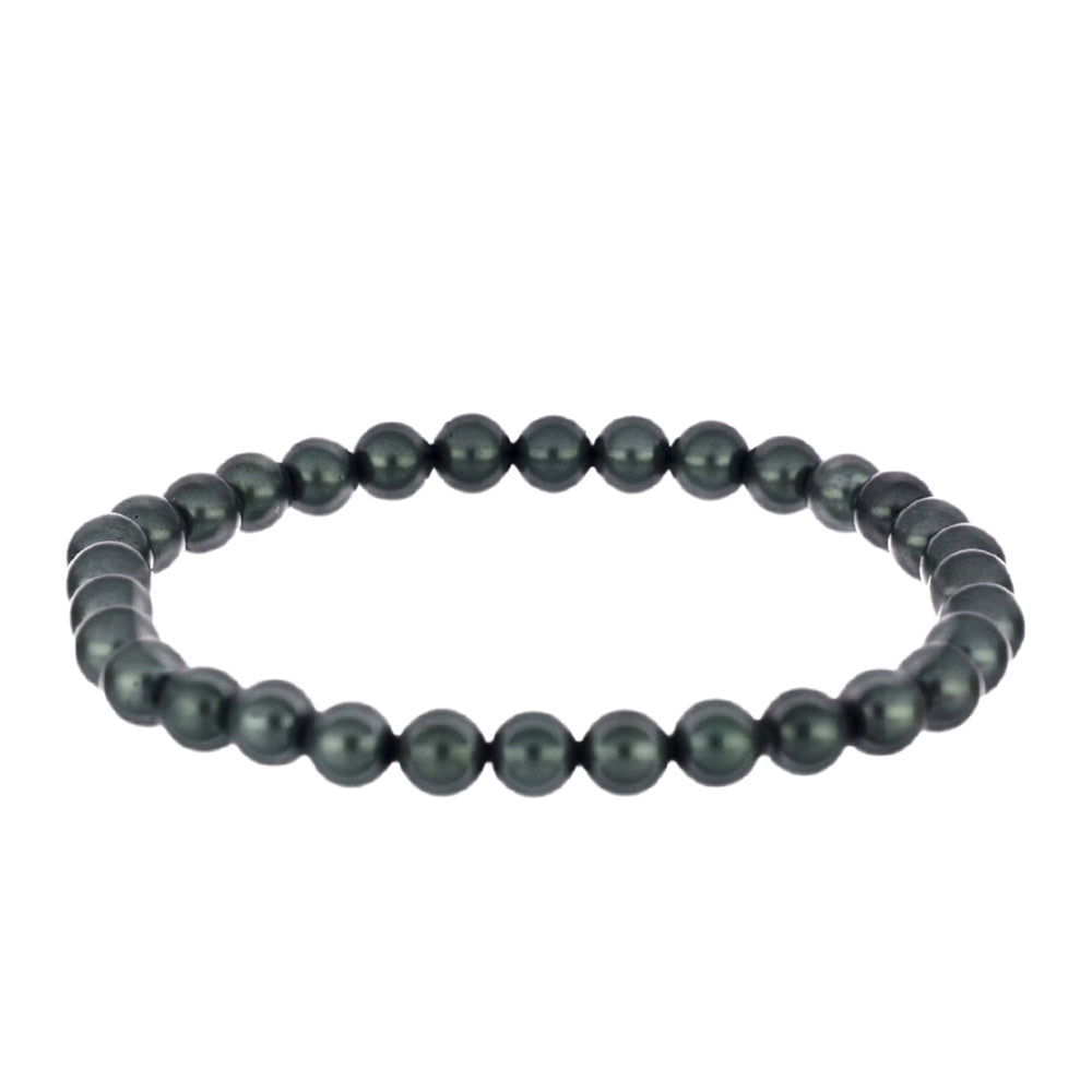 Conjunto de Plata Bañada en Oro con Perla de río Tahiti verde ilusión ( Collar +Pendientes +Pulsera ) 4 