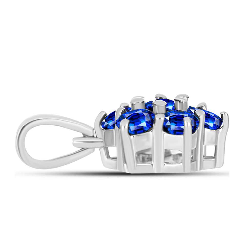 Colgante de Plata con Zafiro Azul Australiano 2 