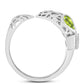 Anillo de Plata con Peridoto de Changbai