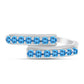 Anillo de Plata con Topacio Azul Suizo