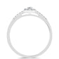 Anillo de Plata con Diamante blanco
