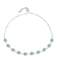 Pulsera de Plata con Labradorita de las Minas de Gullgruvene