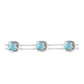 Pulsera de Plata con Labradorita de las Minas de Gullgruvene