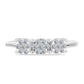 Anillo de Plata con Diamante blanco