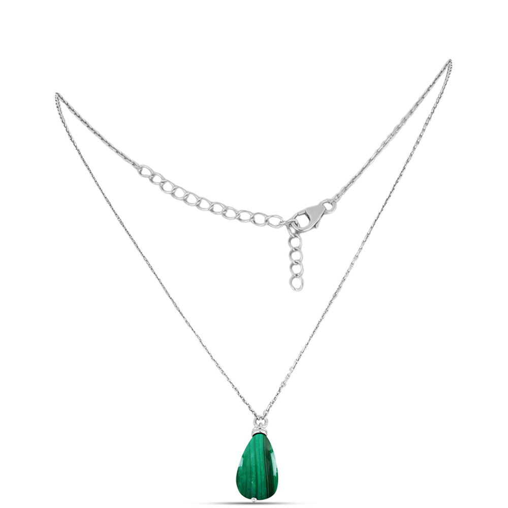 Collar de Plata con Malaquita 1 