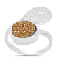 Anillo de Plata con Drusa Dorada