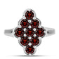 Anillo de Plata con Granate Barton