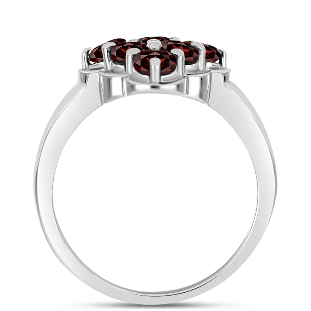 Anillo de Plata con Granate Barton 2 