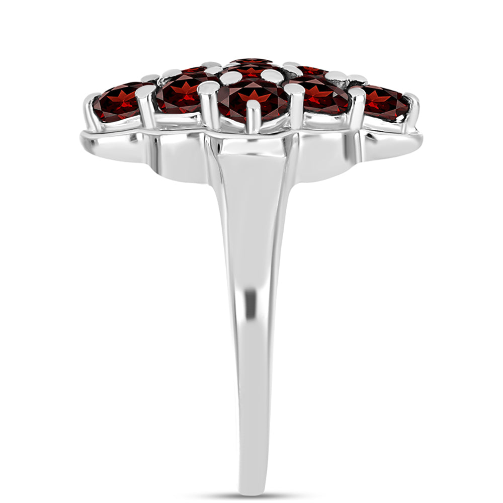 Anillo de Plata con Granate Barton 4 