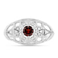 Anillo de Plata con Granate Barton