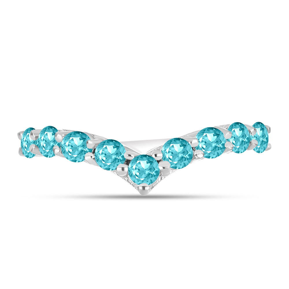Anillo de Plata con Cuarzo Paraiba