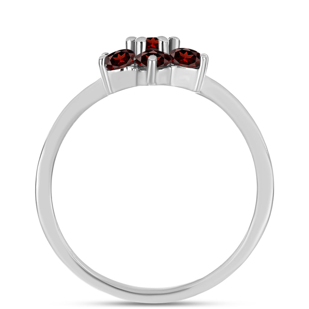 Anillo de Plata con Granate Barton