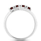 Anillo de Plata con Granate Barton