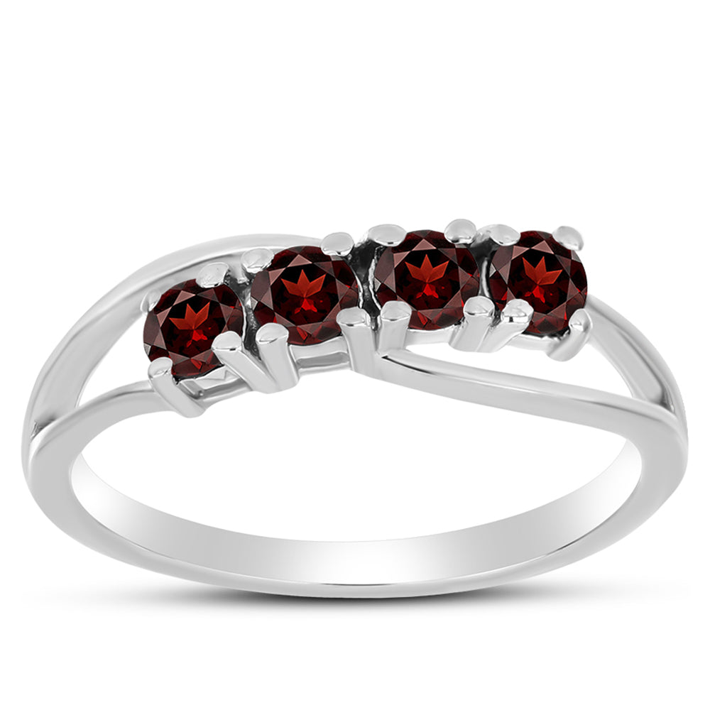 Anillo de Plata con Granate Barton 3 