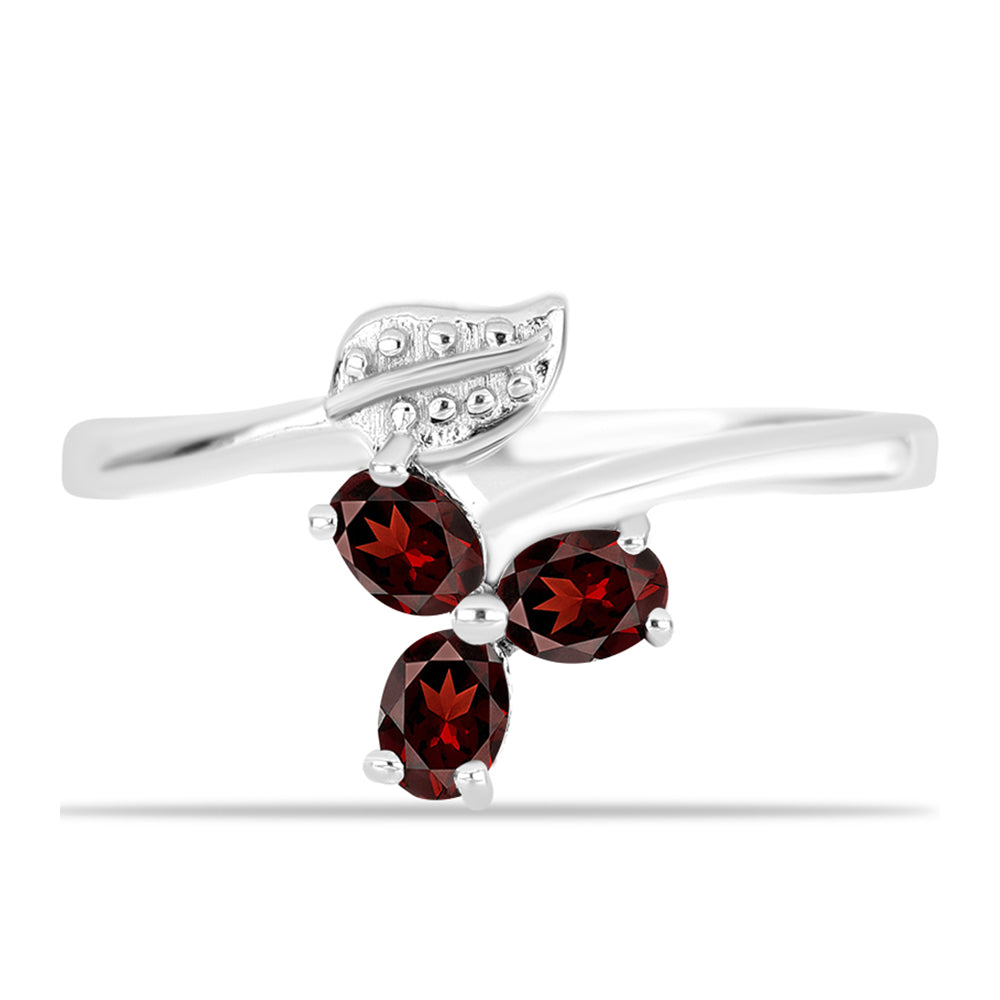 Anillo de Plata con Granate Barton 1 