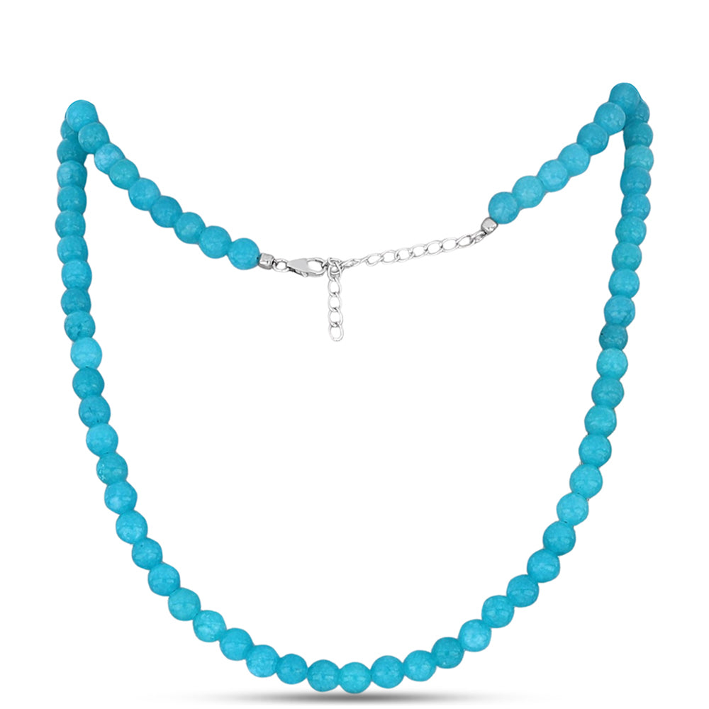 Collar de Plata con Cuarzo Paraiba 1 