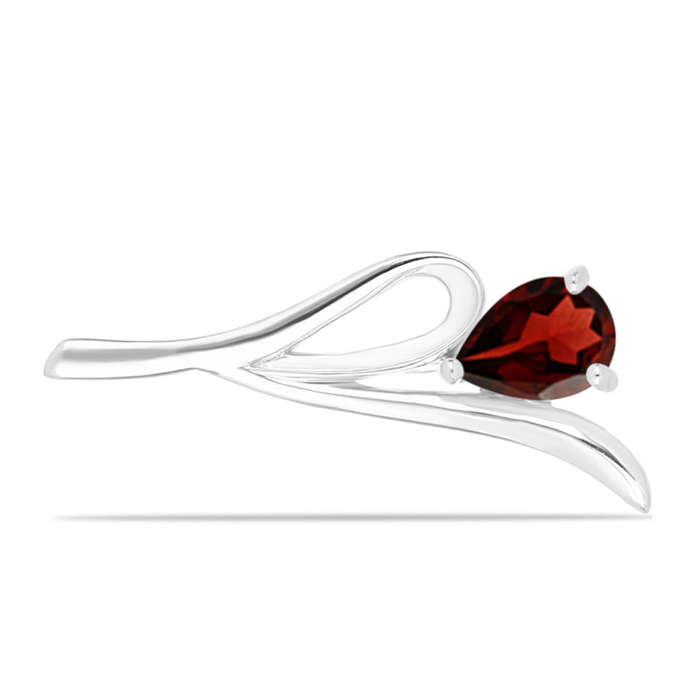 Broche de Plata con Granate Barton 1 