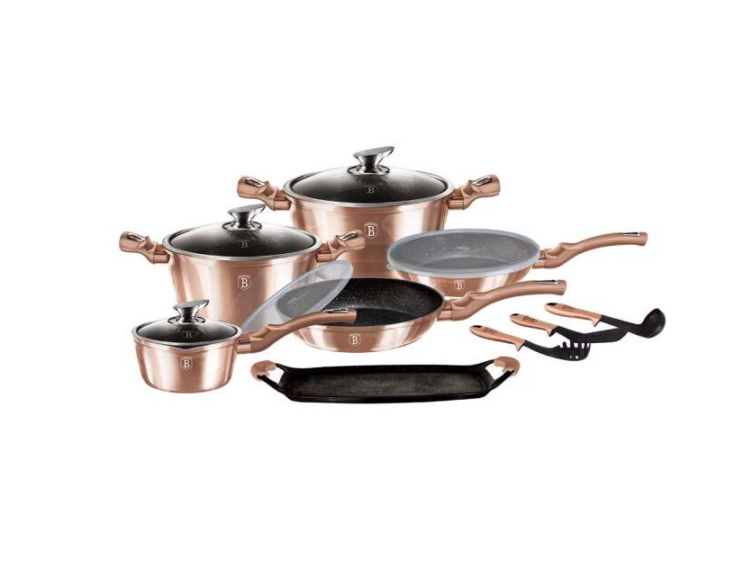 Batería de cocina de 14 + 2 piezas Berlingerhaus 1 