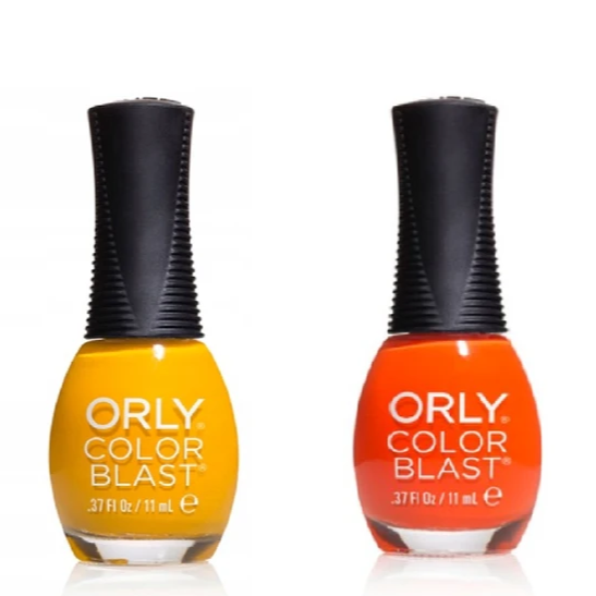 Esmalte de uñas Orly explosión de color, naranja   y pomelo - 1+1 de REGALO - 2 x 11 ml 1 