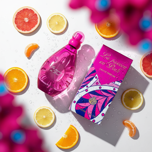 100 ml Eau de Parfum LA PASSION EN PINK Fragancia Floral Frutal para Mujer