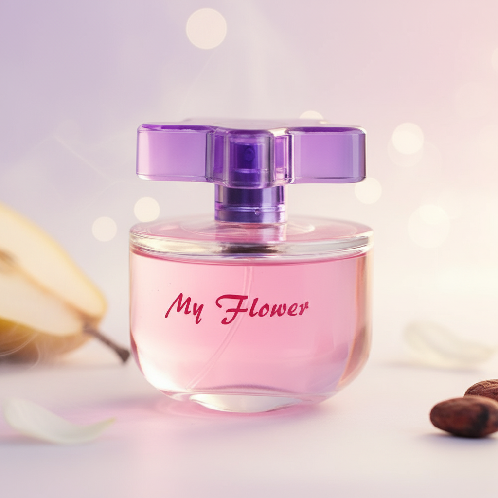 100 ml Eau de Parfum "My Flower" Floral - Fragancia Especiada para Mujer 4 