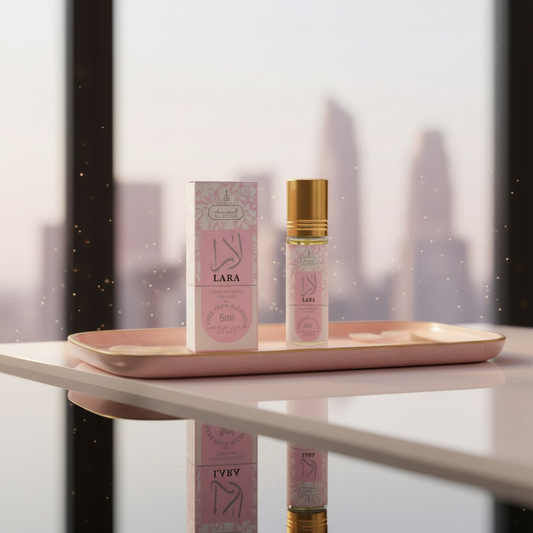" Lara" perfume en aceite de 6 ml, fragancia oriental afrutada para mujeres