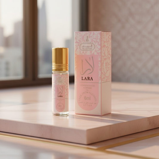 " Lara" perfume en aceite de 6 ml, fragancia oriental afrutada para mujeres