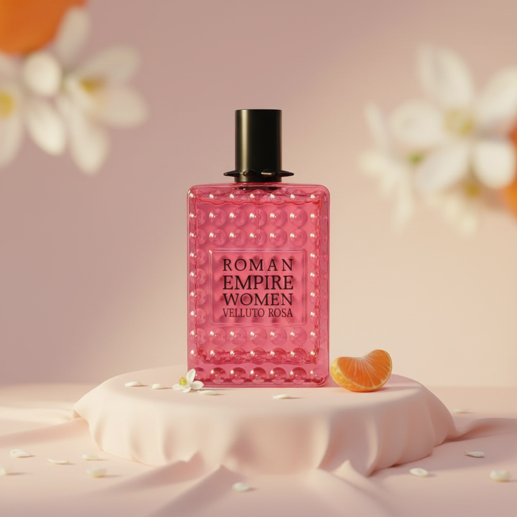 " Roman Empire Velluto Rose" EDP 100 ml, fragancia oriental floral