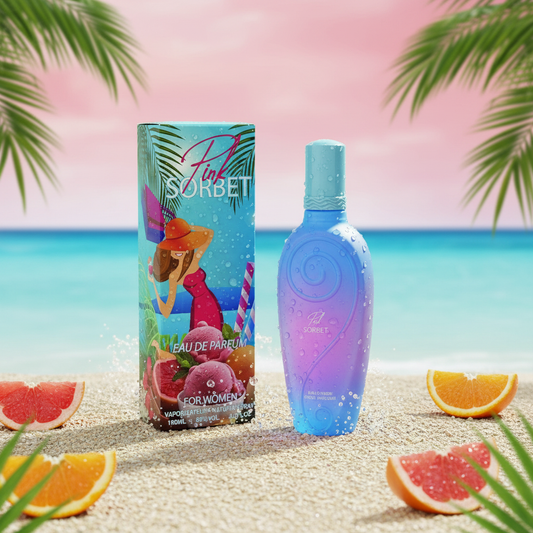 EDP 100 ml “Pink Sorbet” – fragancia frutal-floral