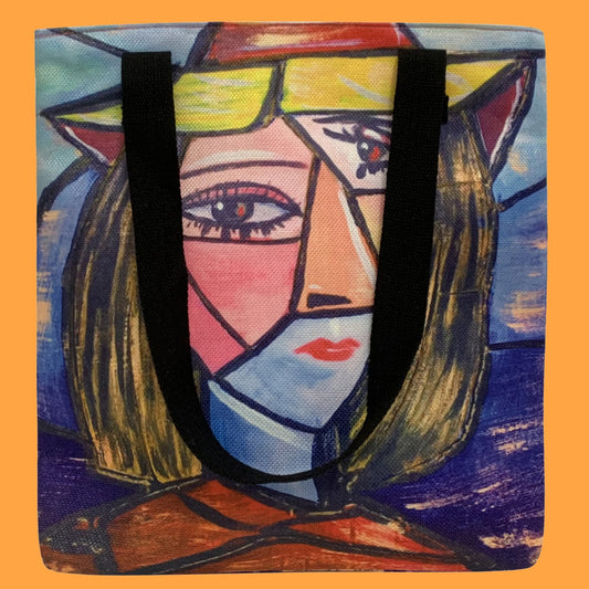 Bolso Shopper, Picasso - Retrato Cubismo