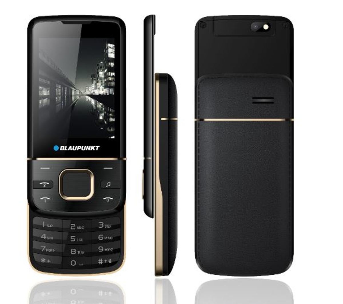 Blaupunkt FM 01 Teléfono móvil con doble SIM, negro 1 