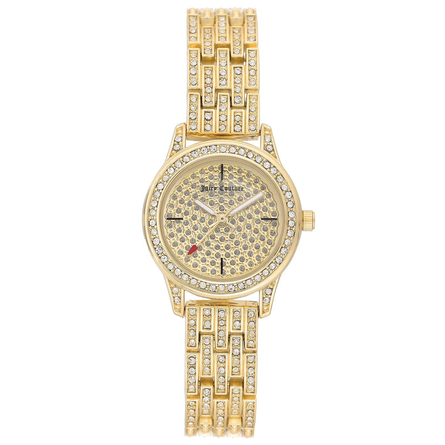Reloj Juicy Couture de acero inoxidable dorado para mujer